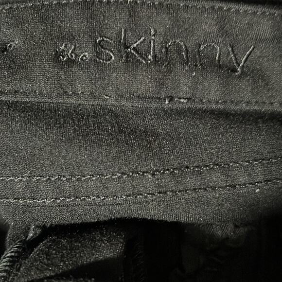 7 for all Mankind Big Kids Black Skinny Jeans Size 14 - Picture 7 of 7